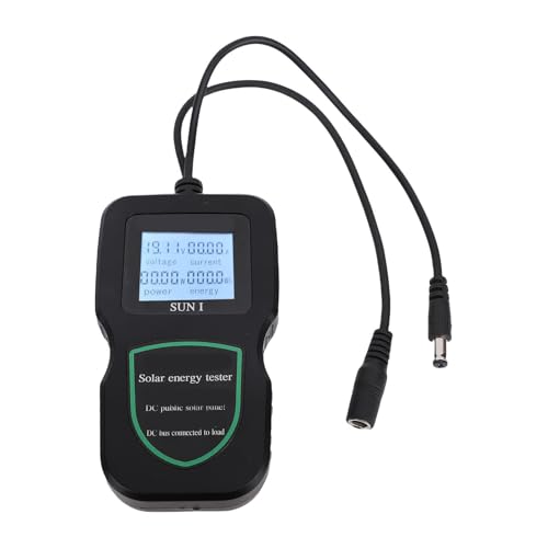 Spacnana 200W Solarpanel Tester Solar Power Meter Photovoltaic Multimeter Smart MPPT -Display Zum Testen der Open -Circuit -Spannung von Spacnana