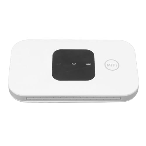 Spacnana 4G LTE Tragbarer WiFi -Router, 150 Mbit/S Download -Geschwindigkeit, Unterstützt 10 Benutzer, Bis zu 10 Stunden Standby -Zeit, Micro SIM -Kartensteckplatz von Spacnana