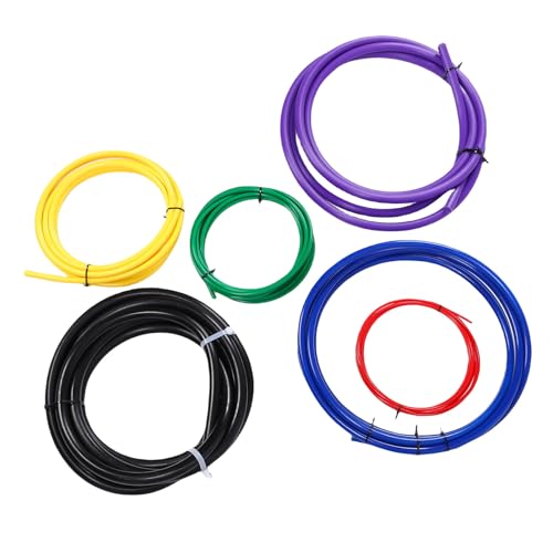 Spacnana 6PCS Klimaanlage Kupferrohr Bender -Kit, PE -Plastikbiegestreifen für 1/4 3/8 1/2 5/8 3/4 7/8 Zoll Rohre, HLK -Reparatur- und Wartungswerkzeug von Spacnana