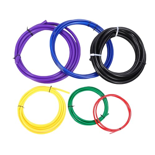 Spacnana 6pcs Klimaanlagen Kupferrohr Bender-Kit mit Eingebauter Kupferrohr Biegung Streifen Interner Rohrbender-Streifen für 1/4 3/8 1/2 5/8 3/4 7/8in Rohre von Spacnana