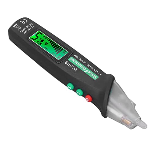 Spacnana AC Electrical Power Kable Tester Stift Einstellbarem Empfindlichkeit Lichtalarm für die Leitungs -Haltepunkt -Erkennung, Spannungstester Spacnana AC Electrical Power Kable Tester Stift Einstellbarem Empfindlichkeit Lichtalarm für die Leitungs -Haltepunkt -Erkennung, Spannungstester von Spacnana