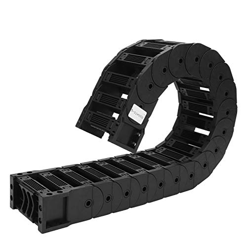 Spacnana Abnehmbare Kabelschaltkette Niedriger Rausch -Schleifendrahtträger Ideal für den Professionellen Kabelschutz - 1 X Dragkette (D35*38 Länge 1m) von Spacnana