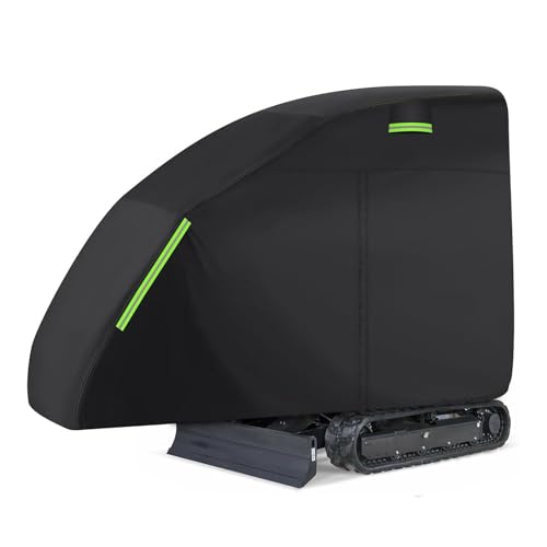 Spacnana -Baggerabdeckung, Wassersicher 210d Oxford -Stoff mit Reißverschluss Außen- und Reflexionsstreifen für E32 E20 E10 von Spacnana