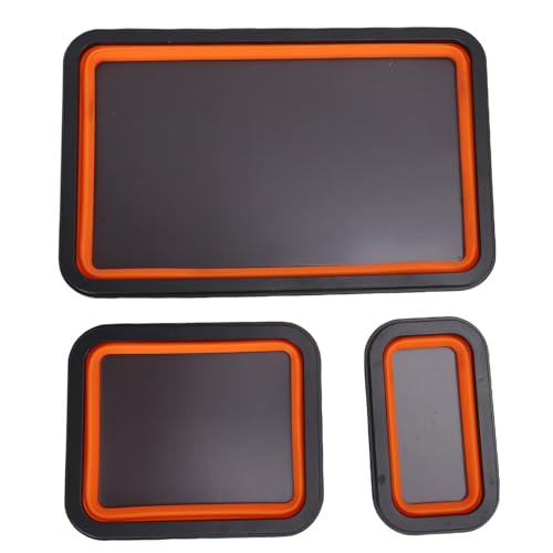 Spacnana Collapsible Magnet Teile Tablettset, Silikonschalenwerkzeugschale mit Starker Magnetischer Basis von Spacnana