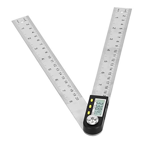 Spacnana Digitalwinkel -Finder -Werkzeug Goniometer Protraktor für Automobile, Schnelles Berechnungssystem (0-200MM) von Spacnana