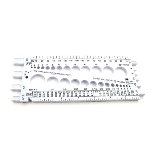 Spacnana Einfach Moerboutbout -Identifikationstool für die Automobilmechanik Langzeitdrahttester für Orange Plastikingenieure (WHITE) von Spacnana