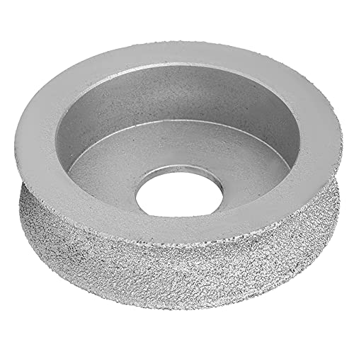 Spacnana Gelötzte Schleif Scheibe 2,87 in Außen Durchmesser 0,79 in Loch Durchmesser Schleif Scheibe für Stein Keramik Glas (Konkave Schleifscheibe 1,5) von Spacnana