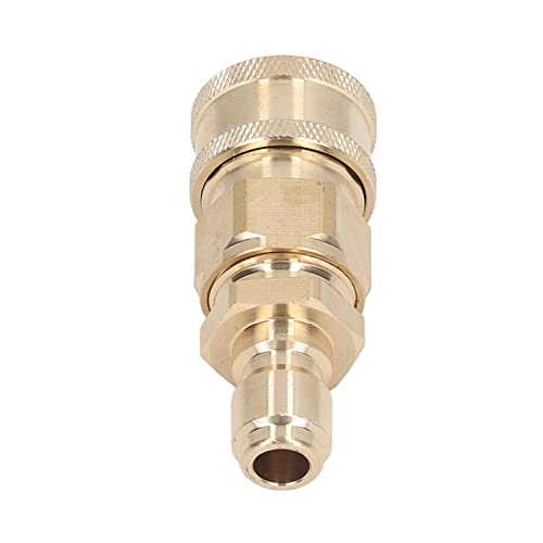 Spacnana Hochdruck Beinhaltet eine Langlebige Waschmaschine -Korrosion -resistente Schnelle Verbindung Zur Waschmaschine 5000 Psi Röhrchen Zum Reinigen des Pumpenventils 1 Paar (M22 x 1,5 mm von Spacnana