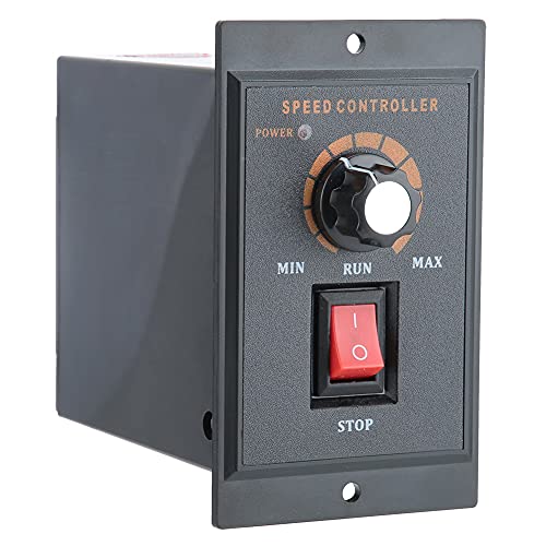 Spacnana Industrial Grad DC -51 Speed ​​Controller ABS Gehäuse Motorsteuerung für den Stabilen Betrieb - Weitgeschwindigkeitsbereich (Ausgangsspannung 0-110 VDC) von Spacnana