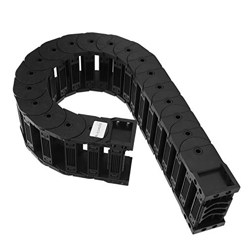 Spacnana Kabelstrecker Vollständig Geschlossene Niedrigbrush -Serie für CNC -Maschinenmaschine Nylon Drahtträger Dragkette für Gravurmaschine 1 X Kabelstipulationskette (D35*100 Länge 1m) von Spacnana