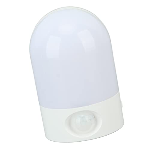 Spacnana LED-Nachtlicht mit Bewegungssensor, Wiederaufladbares LED-Nachtlicht mit Bewegungssensor, Hohe Empfindlichkeit, Mehrere Lichteffektmodi, Einfach zu Bedienen, Dimmerschalter von Spacnana