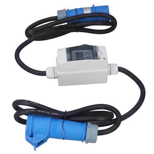 Spacnana Ladezählern Robuste Struktur 16A Wechselstrom -Leistungsmonitor für Camping Workshop 1 Pack von Spacnana