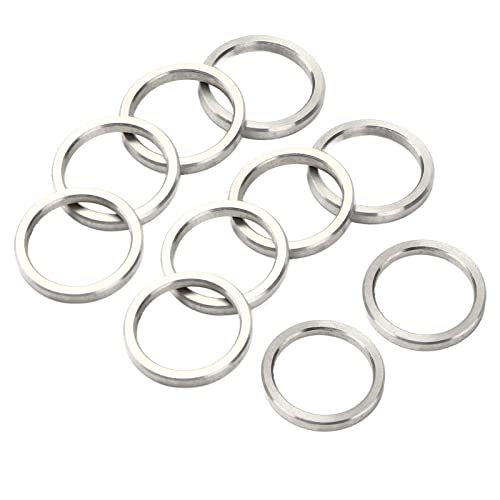 Spacnana Metall -Waschmaschinen -Kit 10pcs 15 Mm oder 12 Mm ID Zubehör Hardware Zubehör Im Edelstahl Teil Einfache Ersatzset und eine Robuste Struktur (3515-0015-0020) von Spacnana