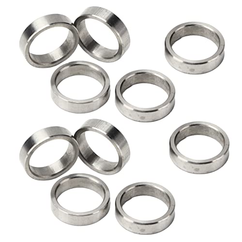 Spacnana Metall -Waschmaschinen -Kit 10pcs 15 Mm oder 12 Mm ID Zubehör Hardware Zubehör Im Edelstahl Teil Einfache Ersatzset und eine Robuste Struktur (3515-0015-0040) von Spacnana