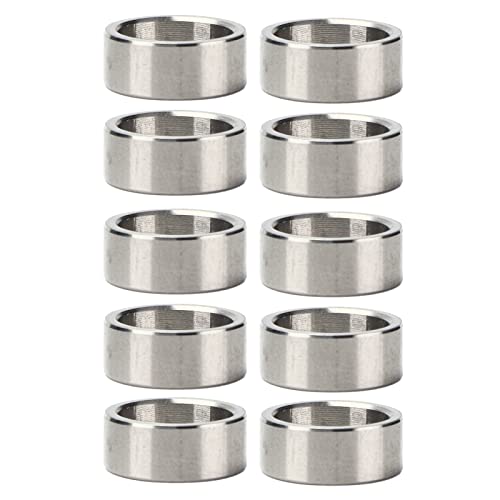 Spacnana Metall -Waschmaschinen -Kit 10pcs 15 Mm oder 12 Mm ID Zubehör Hardware Zubehör Im Edelstahl Teil Einfache Ersatzset und eine Robuste Struktur (3515-0015-0060) von Spacnana