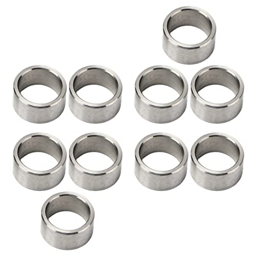 Spacnana Metall -Waschmaschinen -Kit 10pcs 15 Mm oder 12 Mm ID Zubehör Hardware Zubehör Im Edelstahl Teil Einfache Ersatzset und eine Robuste Struktur (3515-0015-0080) von Spacnana