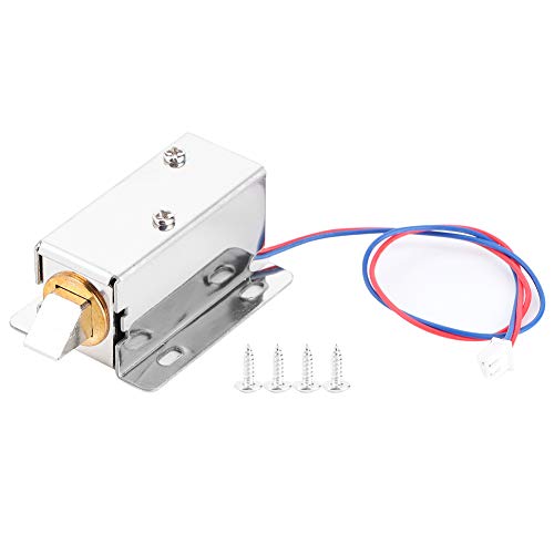 Spacnana Mini Electromagnetic Lock, Haltelable Stahl, 10s Entsperren, für Schubladen und Schrank von Spacnana