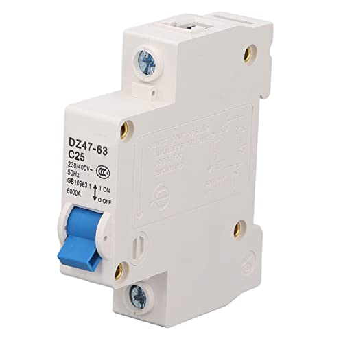 Spacnana Mini MCB Circuit Breaker 25A Protektor Ihre Schienenhalterung 6000A Brechungskapazität für Niedrige Spannungssysteme von Spacnana