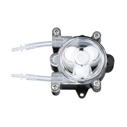 Spacnana Mini Peristaltic Pump 3 Stile für Experimente, Bioengineering, DC12V -Stromversorgung (2 * 4 (Schlauch)) von Spacnana