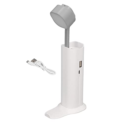 Spacnana Nachttisch-Schreibtischlampe mit USB-Aufladung, Dimmbare Augenschutz-Tischlampe für Schlafzimmer Im Freien (1200 mAh) von Spacnana