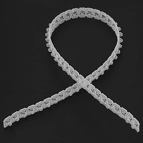 Spacnana Nagelfütterung Leerer Kettengürtel 20 Pack für Kunststoff -Holzwerkzeugzubehör mit 54 Cm Länge für Automatische Nagelpistoladapter von Spacnana