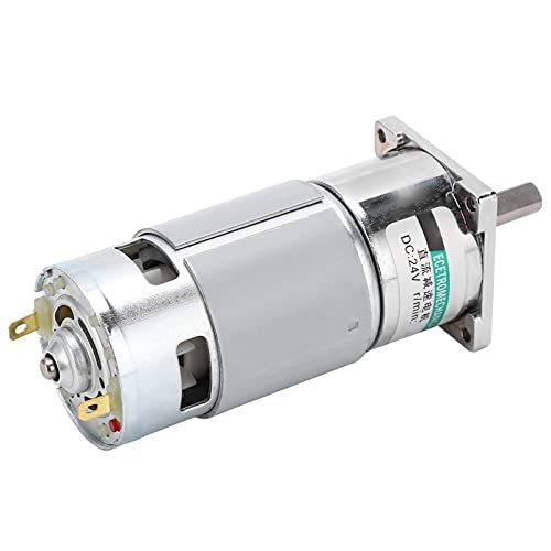 Spacnana Permanent Magnet DC Gear Motor Mini -Geschwindigkeitsreduzierung für Automatisierte Industrie - Kleiner und Leistungsstarker Motor für Roboter Enthusiasten und Heimwerker (100 U/min) von Spacnana