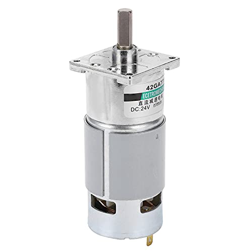 Spacnana Permanent Magnet DC Gear Motor Mini -Geschwindigkeitsreduzierung für Automatisierte Industrie - Kleiner und Leistungsstarker Motor für Roboter Enthusiasten und Heimwerker (600 U/min) von Spacnana