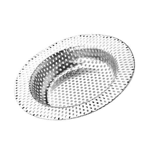 Spacnana Permanenter Edelstahl -Spülenfilter 201 mit Effizienter Küchenfiltration: Kompakter und Schöner Entwässerungskorb (L) von Spacnana