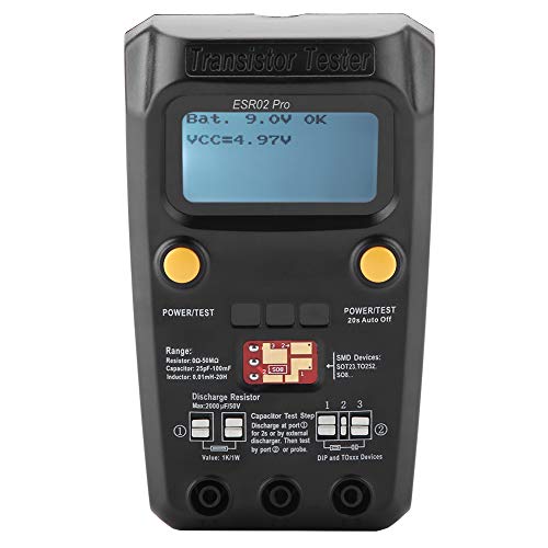 Spacnana Pro Digital Transistor Tester SMD -Chip -Komponenten -Induktivitätsmesser von Spacnana