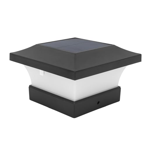 Spacnana Solar-Pfostenkappenleuchten für den Außenbereich, Solar-Kapitallampe, Zaun-Außenleuchte, Veranda-Kappe-Leuchten für Gartenpfosten, IP65, Solar-Pfosten-Pfostenleuchten, Spacnana Solar-Pfostenkappenleuchten für den Außenbereich, Solar-Kapitallampe, Zaun-Außenleuchte, Veranda-Kappe-Leuchten für Gartenpfosten, IP65, Solar-Pfosten-Pfostenleuchten, von Spacnana