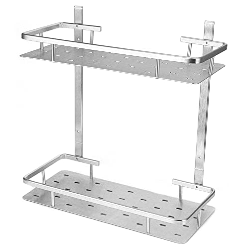 Spacnana Space Aluminium Badezimmerregal Langlebig Rostfeste Duschständer für Zuhause, Küchenlagerkorb für Badezimmer, Schlafzimmer Spacnana Space Aluminium Badezimmerregal Langlebig Rostfeste Duschständer für Zuhause, Küchenlagerkorb für Badezimmer, Schlafzimmer von Spacnana