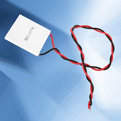 Spacnana TEC1-12710 Präzisionskeramikkühlplatte für die Halbleiterkühlung - Einfach zu Bedienen für Thermoelektrische Kühlerkühlschränke - DC12V für Elektronische Komponenten von Spacnana