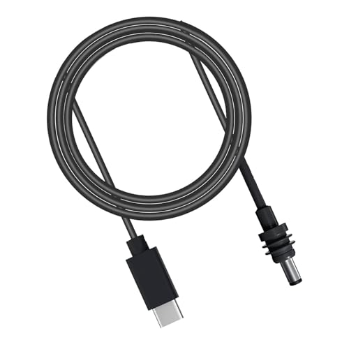 Spacnana USB -C -zu -DC -Stromkabel, 100W USB Typ C Bis Buch Ladekabel 5m 18AWG, mit 8 Steckerspitzen von Spacnana