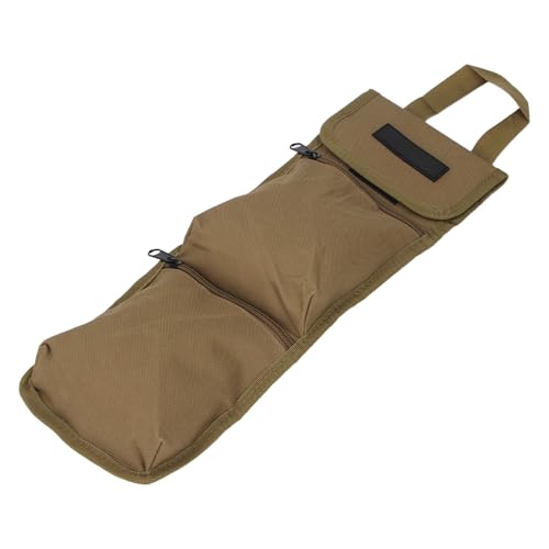 Spacnana Werkzeugspeicherbeutel Oxford Stoff Hanging Beutel mit Reißversiegeltaschen, Kratzerbau, Verschlusssure, Tragbare Tasche für Groove -Enthusiasten von Spacnana