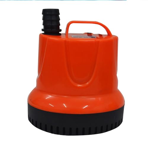 Spacnana XL Tauchpumpe Sauber und Ordentlich IPX8 ABS -Kunststoffpumpenhandwerk, 5 Cm Wasserarbeit, 1 Cm Wasserabsorption für Fischtank (XL-1800D) von Spacnana