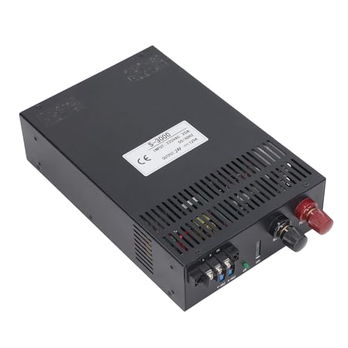 Variables Gleichstromnetzteil, 3000 W, 220 V, Schnellerer Wärmekühlungseingang, Einstellbares Netzteil Zur Steuerung (24V) von Spacnana