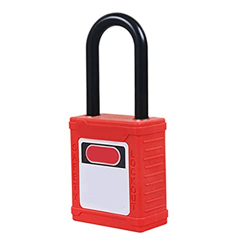Vorhängeschloss -Set, Lockout -Tagout -Sicherheitsvorhängeschloss 38 Mm Roter Nylonisolierung Anti -Schlupf -Lockout -Tagout -Schleusen mit Schlüssel für Industrielle, Kombinierte Vorhängeschloss Vorhängeschloss -Set, Lockout -Tagout -Sicherheitsvorhängeschloss 38 Mm Roter Nylonisolierung Anti -Schlupf -Lockout -Tagout -Schleusen mit Schlüssel für Industrielle, Kombinierte Vorhängeschloss von Spacnana
