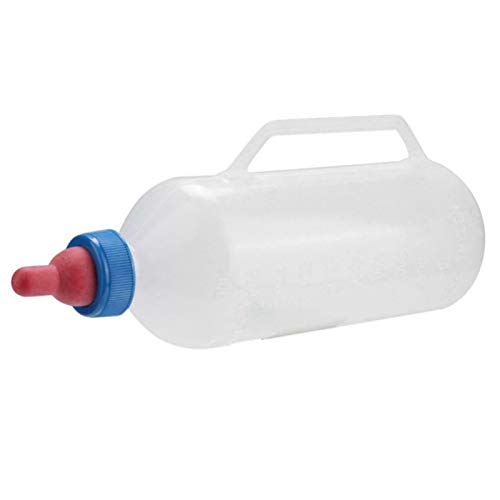 Spactz 1L Lamm Stillflasche FüTterung Ziegenmilchflasche mit Kunststoff Langlebig von Spactz