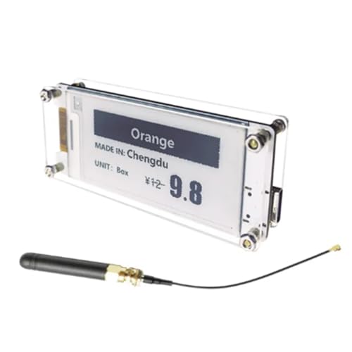 Spactz Lora Wireless Paper ESP32-S3FN8+SX1262-Chip, Angetrieben über Wi-Fi, BLE und LoRa Onboard USB-UART Bridge 212X104 IOT-Display B Langlebig, Einfache Installation, Einfach zu Bedienen von Spactz