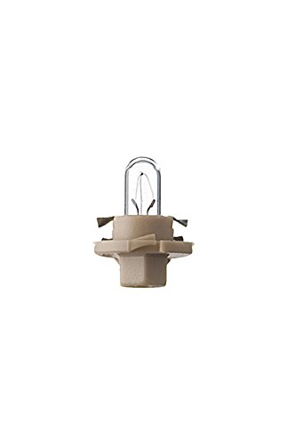 SPAHN-10 Stück Glühlampe 12V 1,5W BX8,4d 8,4x17,5mm Tacho Birne Glühbirne 12Volt 1,5Watt neu 10er Pack von Spahn