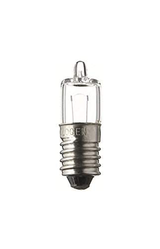 SPAHN-10 Stück Glühlampe 2,8V 850mA E10 Halogen 9,3x31mm Glühbirne Lampe Birne 2,8Volt neu 10er Pack von Spahn
