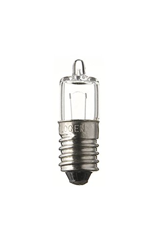 SPAHN-10 Stück Glühlampe 4V 850mA E10 Halogen 9x31mm Glühbirne Lampe Birne 4Volt 850mA neu 10er Pack von Spahn