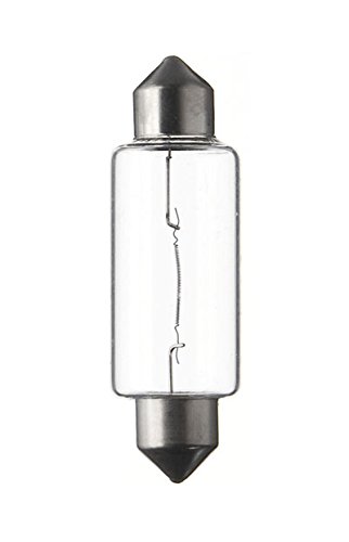 SPAHN-10 Stück Soffitte 24V 21W S8,5 41mm lang Glühbirne Lampe Birne 24Volt 21Watt neu 10er Pack von Spahn