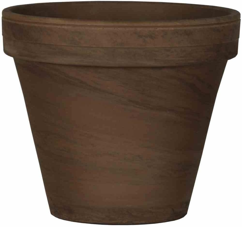 Spang Blumentopf Blumentopf basalt 14/16cm Ton (1 St) von Spang