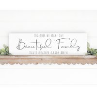 Blended Familie Benutzerdefinierte Geschenk | Adoption Geburtstagsgeschenk Für Mama Neues Zuhause Zeichen Neue Eltern Makler Abschluss Weihnachten von SpangGangDesigns