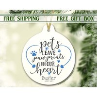 Haustier Erinnerung Geschenk | Haustier-Memorial-Geschenk Haustier-Denkmal Sympathie Beileid Hund Verlust Katzen-Denkmal von SpangGangKeepsakes