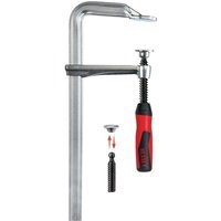 Ganzstahlschraubzwinge GZ-2K Spann-W.200mm A.100mm 2-K-Griff BESSEY von Bessey