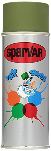 Lackspray Graffiti-Art Schilfgrün, 400 ml, OLD School - FEINE STRICHE, GERINGE STREUUNG von SparVar