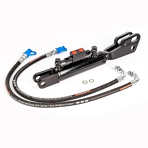 Hydraulischer Hubstrebe mit Gabel für Mehrere Traktoren mit Hydraulikschläuchen (Min-Max : 500-650 mm) von Spare Parts Holland