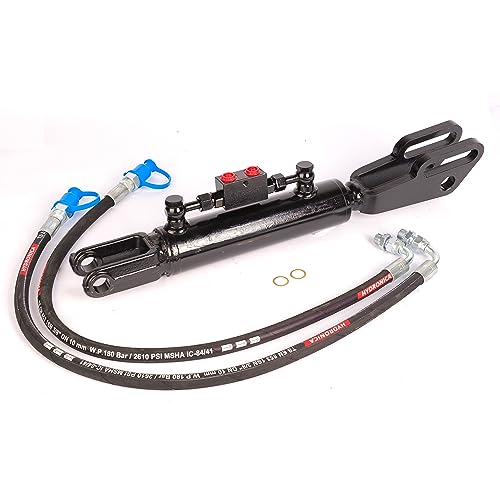 Hydraulischer Hubstrebe mit Gabel für Mehrere Traktoren mit Hydraulikschläuchen (Min-Max : 550-716 mm) von Spare Parts Holland